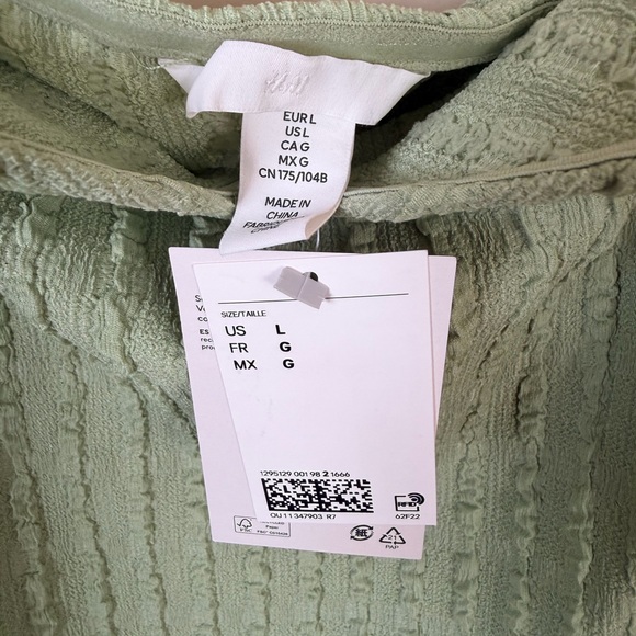 BNWT H&M Textured Bandeau Dress - Picture 3 of 4